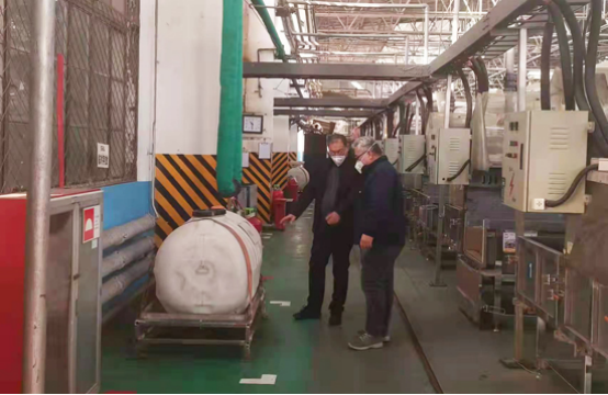 中國船舶風帆公司組織節(jié)后復工安全環(huán)保、能源綜合大檢查